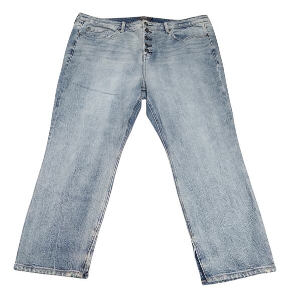 Torrid Mom Straight Vintage Stretch High-Rise Jean Size 20R - Picture 4 of 11